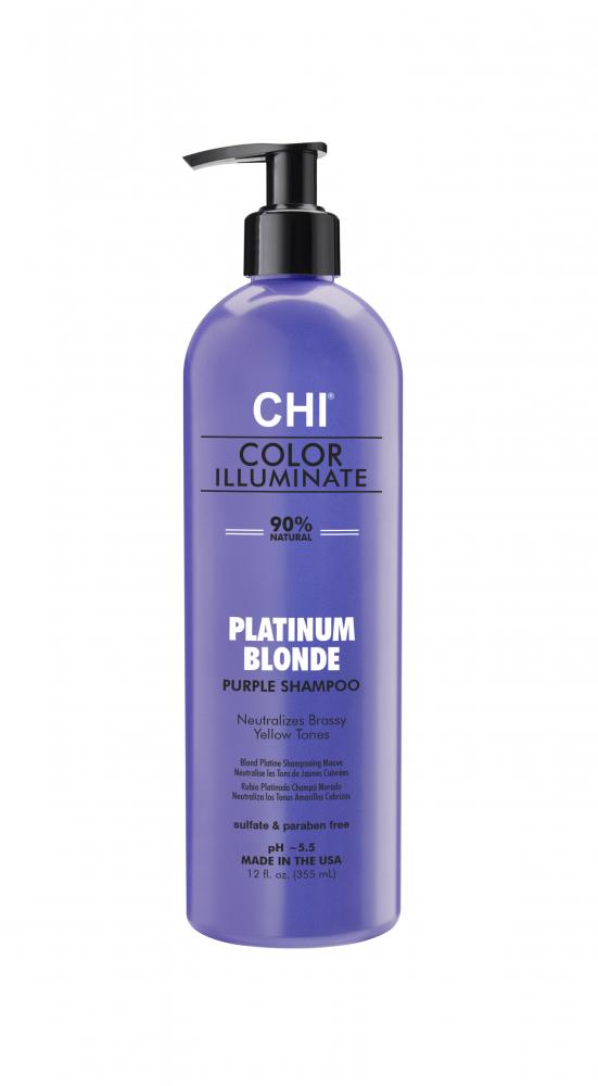 Chi Color Illuminate Shampoo Platinum Blonde Ml Chi Sk